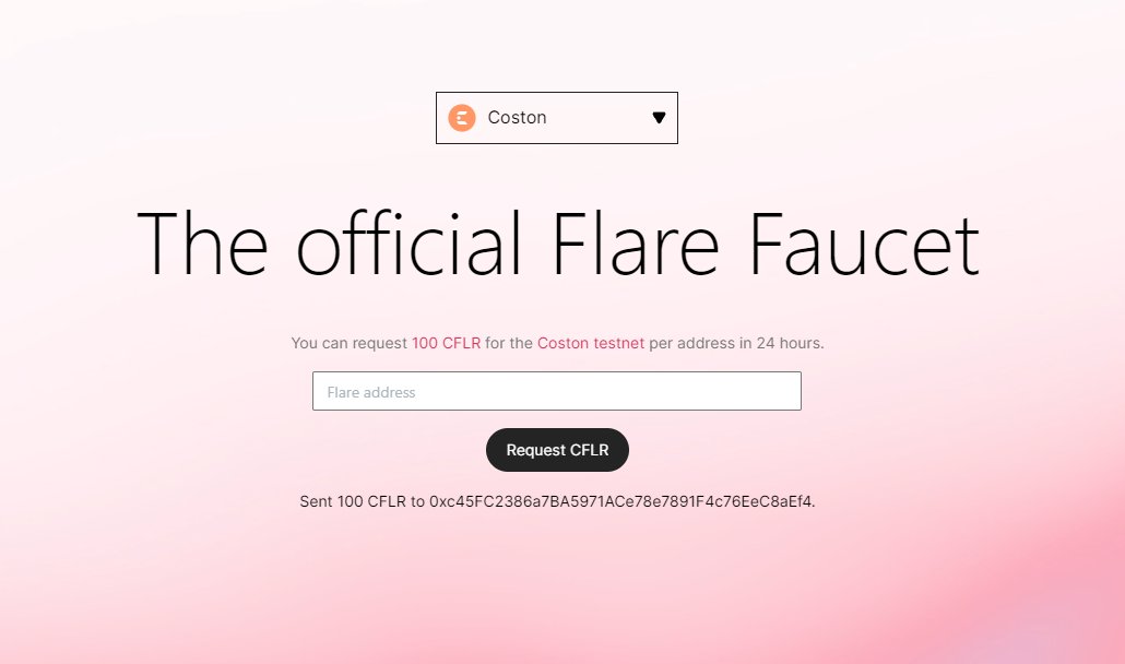 Access the Flare ecosystem instantly🔓

The Flare Faucet lets you try dapps like:

• FAssets Demo Dapp with $CFLR 
• <a href="/XDFiProtocol/">XDFi Protocol</a> futures market with $C2FLR

As new dapps land on <a href="/FlareNetworks/">Flare ☀️</a> faster than ever, bookmark this for all your testing needs: faucet.flare.network