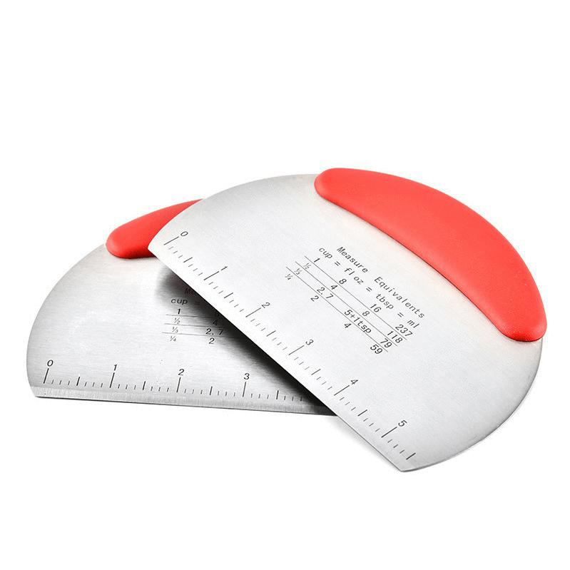 LoveGadgets2023's tweet image. Do you love homemade pizza or pie crust but struggle cutting dough? This stainless steel dough cutter is a game changer. Its sharp edge glides through any dough with ease. #doughcutter #kitchengadgets #homemade #pizza #piecrust