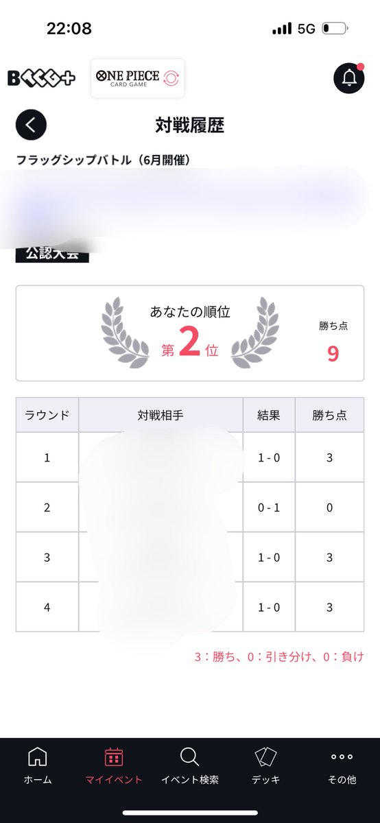 atto_geto's tweet photo. 今日のフラシは2位でしたおつこり https://t.co/x8ufKqR4du
