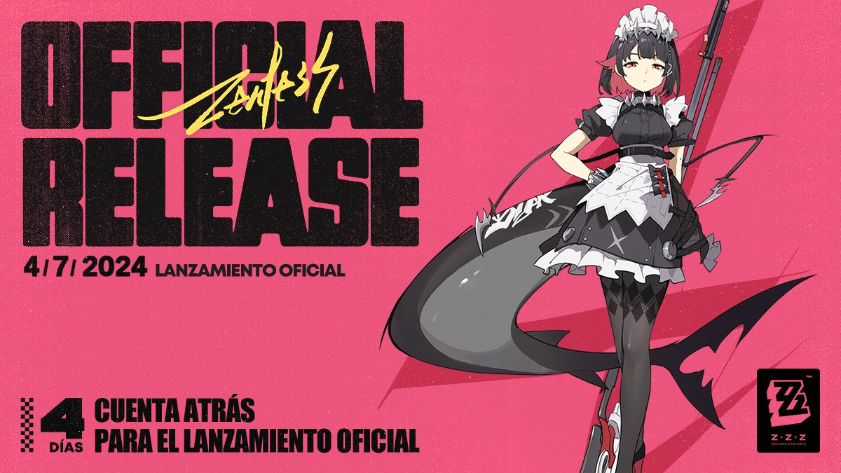 ZZZ_ES's tweet image. 🎁¡El lanzamiento oficial de Zenless Zone Zero es en 4 días!
«¿Esperar al momento oportuno? Suena un poco engorroso...»
¡Gracias a 阿兔朋友 por su magnífica obra de arte!
¡Sigue a @ZZZ_ES, comparte esta publicación y ten la oportunidad de ganar una figura acrílica de Ellen!
▼…