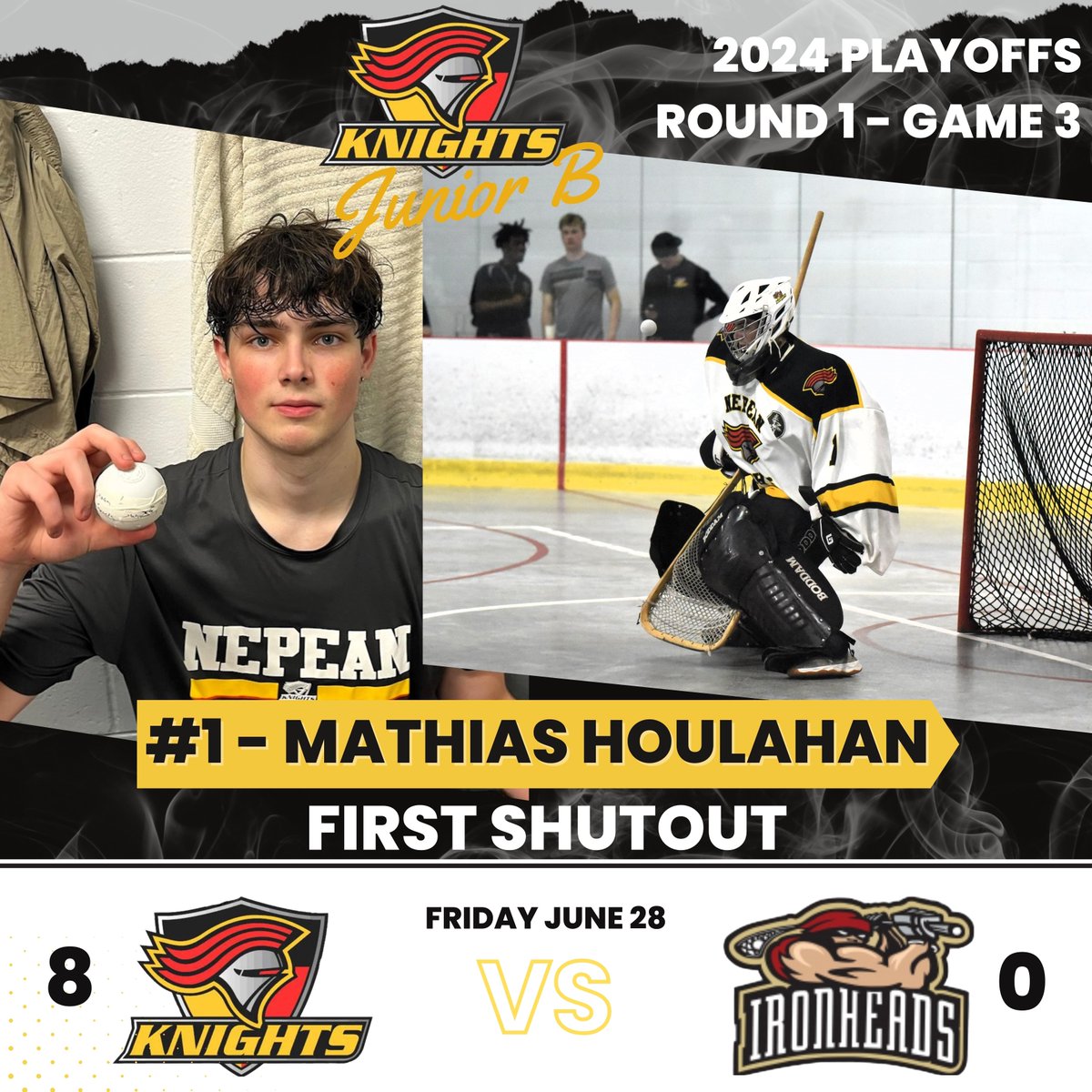 Nepean Knights Jr. B Lacrosse tweet media