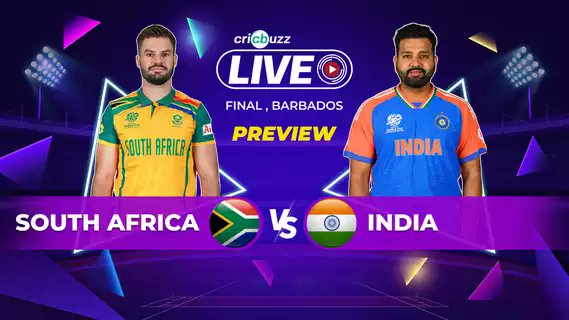 offervox's tweet photo. The FINAL!
ICC World Cup Final SA vs IND
Free Live Streaming
Check in Comment box
Today India time 8:00 Pm, Ban Time: 8:30 Pm
#ICCMensT20WorldCup2024  #ICCT20WorldCup2024  #iccworldcup2024 #indcricket #sauthAfricacricket #cricket #INDvsSAFinal https://t.co/uUvKVdTRMC