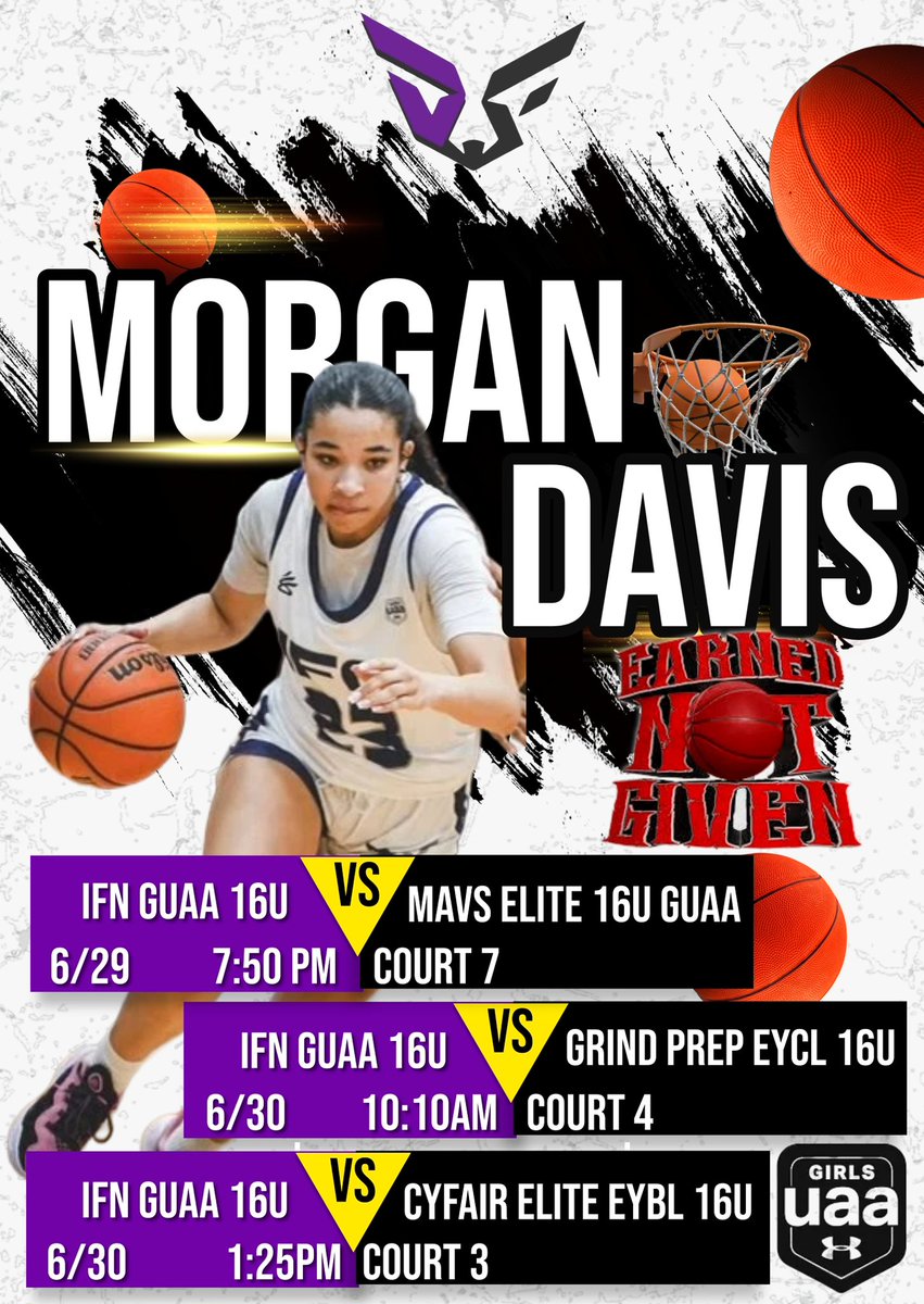 game day! Earned No Given, come check us out, Schedule below <a href="/the_CoachWalker/">The_CoachWalker</a> <a href="/IFNGUAA/">Its Fox Nation GUAA</a>