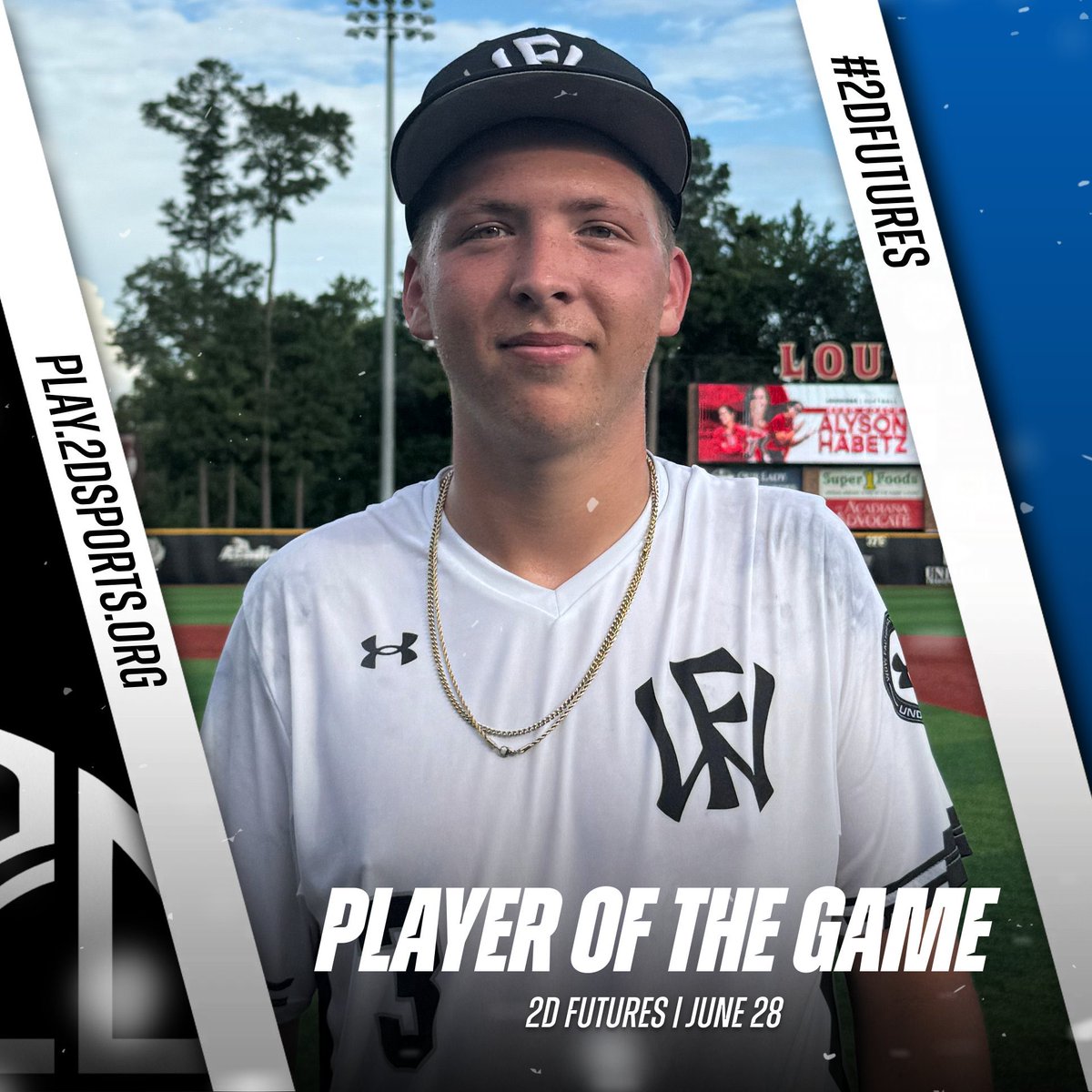 2Dshowcase's tweet photo. ⭐️Player of the Game⭐️

Dawson Roussel: 7 IP, 1 ER
Wow Factor Blanchard 17U(@WowFactorNation) 
#uncommitted #2DHitting https://t.co/CMdF3gJtKl
