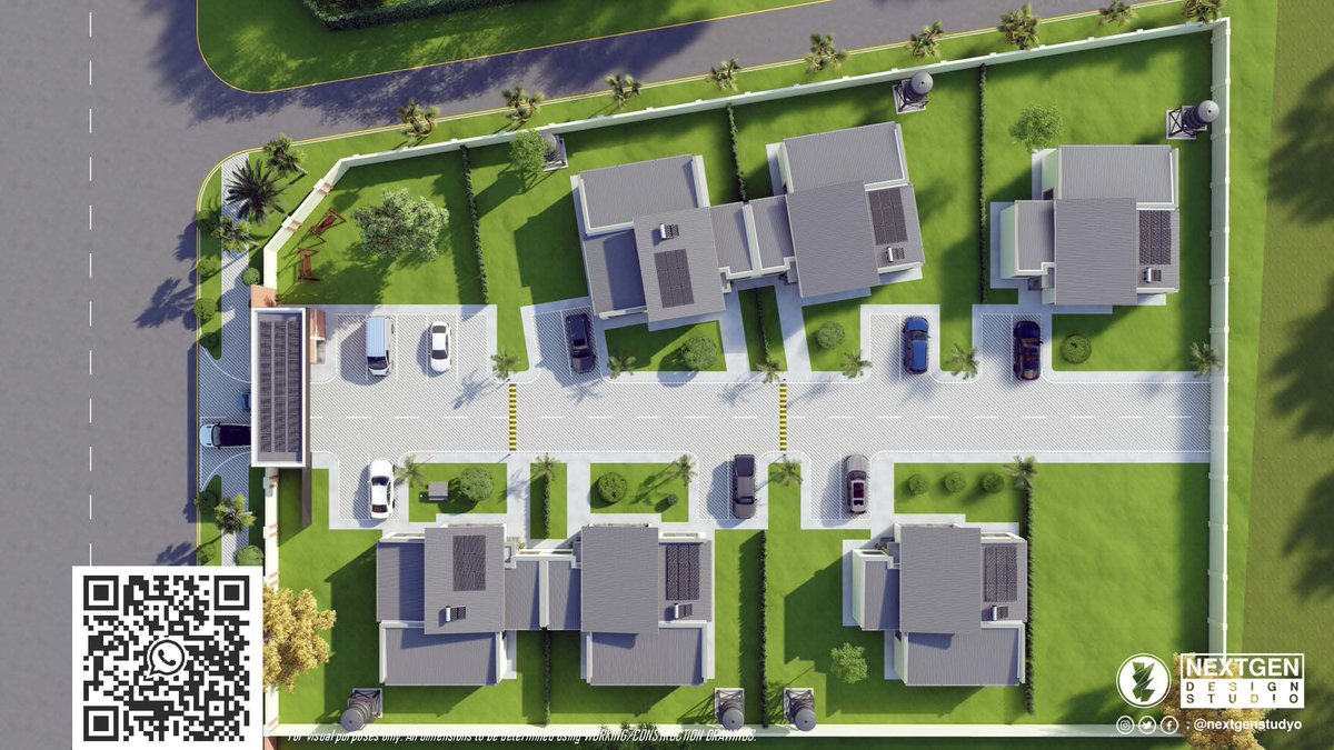TeeMyst's tweet photo. 𝗖𝗟𝗨𝗦𝗧𝗘𝗥 𝗗𝗘𝗦𝗜𝗚𝗡
📍Hatfield
We present to you our office's 2nd cluster design currently under construction.
Each unit consists of 3Bedrooms
Open plan Dining, Lounge &amp; Kitchen.
Main bed with en-suite &amp; a common bath
3D Images by : @georgemusosa 
#NextGenDesignStudio https://t.co/kSEUdWntDY
