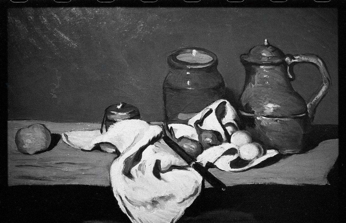 65Curb's tweet photo. Nature morte à la bouilloire (Paul Cézanne)
au Musée d’Orsay

Leica M6 / Ilford HP5+ https://t.co/EuVBM3347x