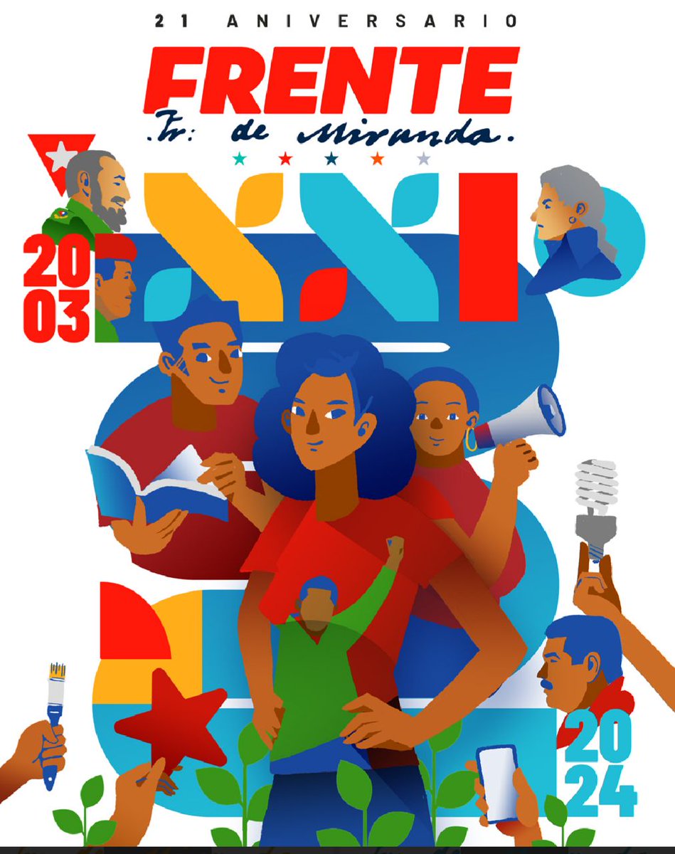 Felicito al FFM y saludo las luchas que durante años hemos tenido para la construcción del Socialismo Bolivariano. No es poca cosa lo que junto a Chávez y 
<a href="/NicolasMaduro/">Nicolás Maduro</a>
  hemos aportado, pero con la certeza que lo que ahora viene será mucho Mejor!
<a href="/ffm_oficialvzla/">Luchadores Sociales</a> 
<a href="/ErikaPSUV/">Erika Farías Peña</a>