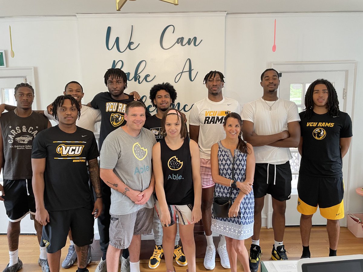 Join us at Tablespoons Bakery! 1707 Westover Hills Blvd. #LetsGoVCU