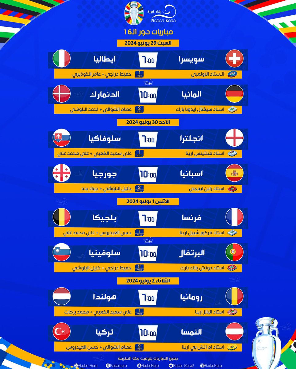 mt5ald's tweet photo. لا تخلي مباريات دور الـ16 تفوتك بسبب ان ما عندك رسيفر تطبيق هولك يغنيك عن الرسيفر 
https://t.co/xOnfCd4Unk

#EURO2024 https://t.co/yvS2xEZW2k