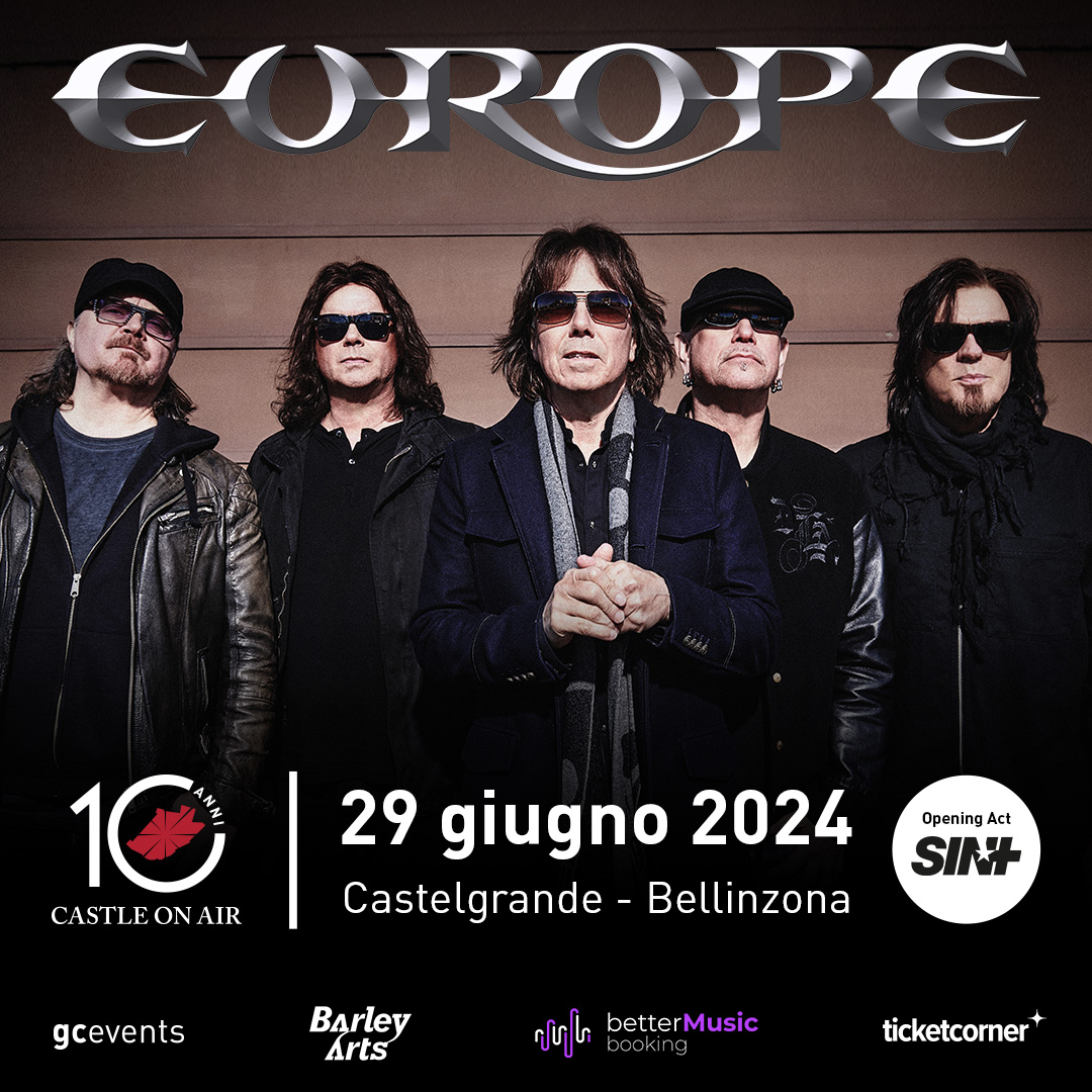 John_Norum's tweet photo. #Bellinzona, #Switzerland! See you tonight. ⚡️⚡️⚡️ //Europe live tonight @ Castle on Air Festival 2024 in #Castelgrande Bellinzona (CH). Show time: 9:00 PM CEST. Enjoy! https://t.co/3TujIKp9Ax #JohnNorum #Europetheband #EUROPESummerTour24 https://t.co/5QRJkoXuLA