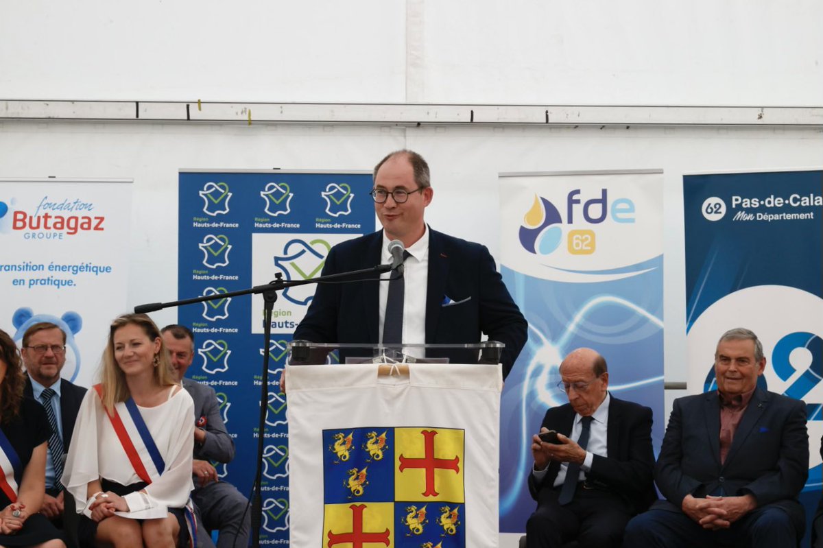 La Région #hautsdefrance soutient les projets de tous ses territoires.

✅ Inauguration de l'aménagement de la RD102 et de la fin de la rénovation énergétique de l'école communale de #Flers