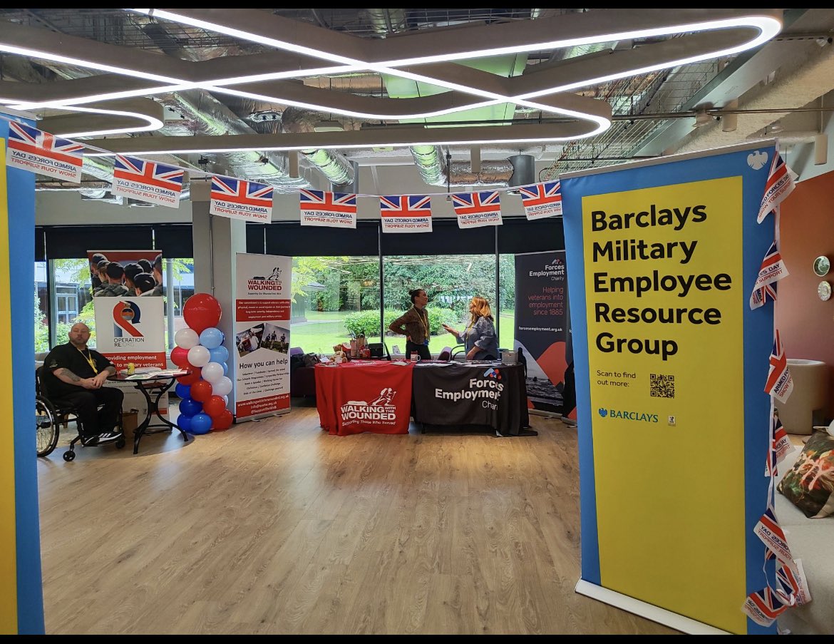 tetmorley's tweet photo. Armed Forces Week
Another great week celebrating The Armed Forces Community with some of our partners
Manchester and Salford Samaritans
Barclay's Bank
GMCA Armed Forces Network
@GroundworkGM @SamsManchester https://t.co/ACpzCk7FbA