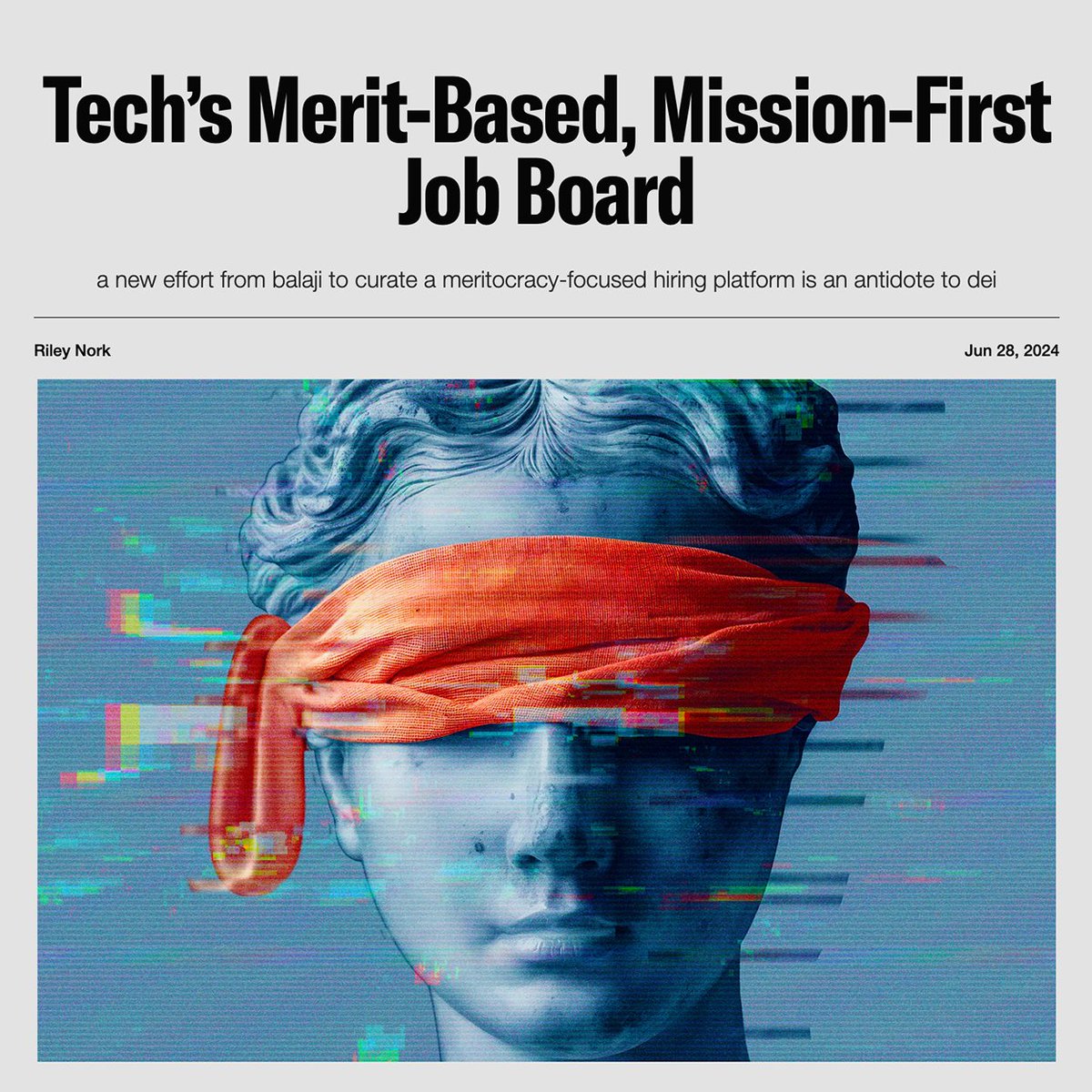 Tech’s Merit-Based, Mission-First Job Board

When Scale CEO Alexandr Wang recently posted about his company’s policy of hiring for MEI (merit, excellence, and intelligence) over other factors like race or gender, the reception to his announcement perfectly illustrated the vibe