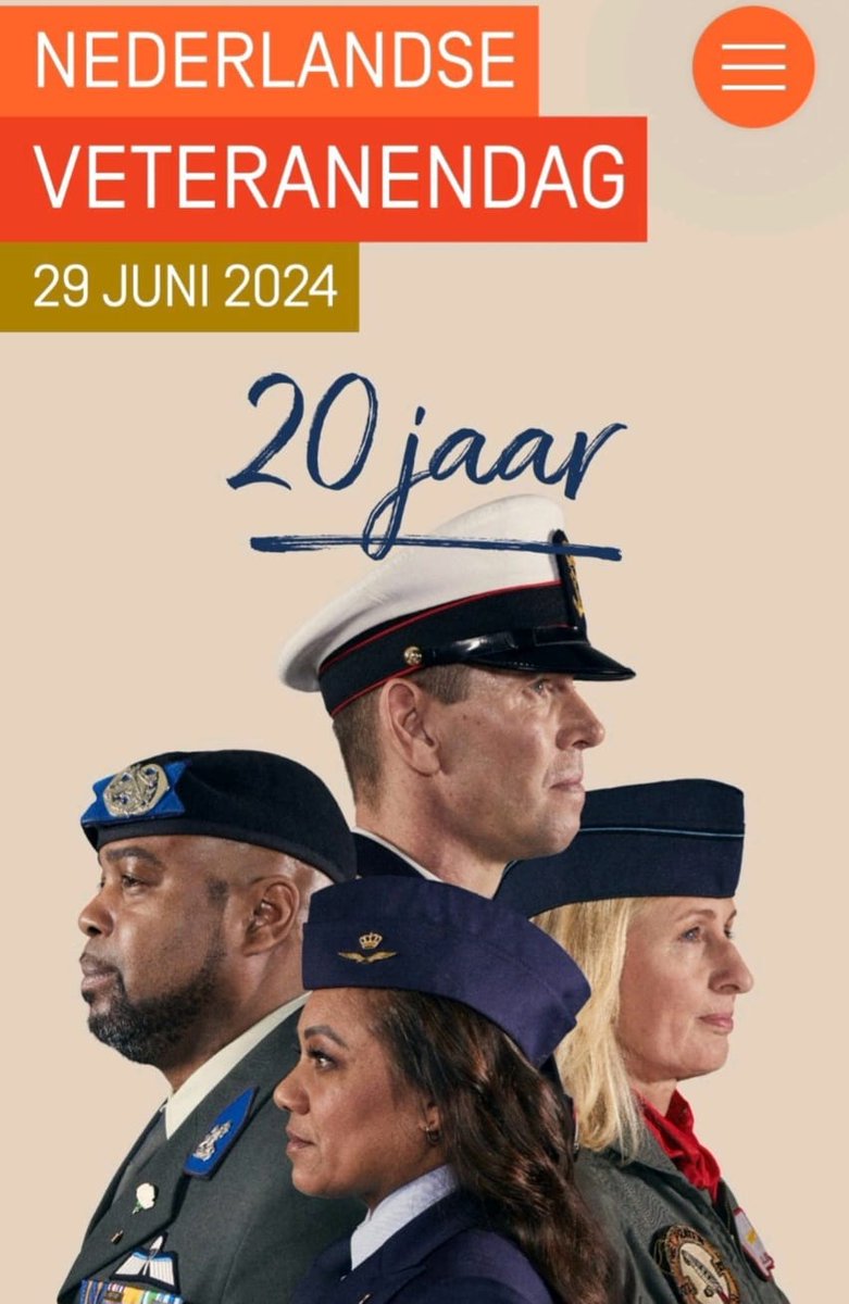Vandaag is het Nederlandse Veteranendag.  Dan eren wij diegene die zich voor de vrede en veiligheid hebben ingezet in oorlogsgebied. Dit kan niet zonder de inzet van onze collega's die Vandaag zorgen dat deze dag veilig verloopt.

#cor #politie #Veteranendag2024