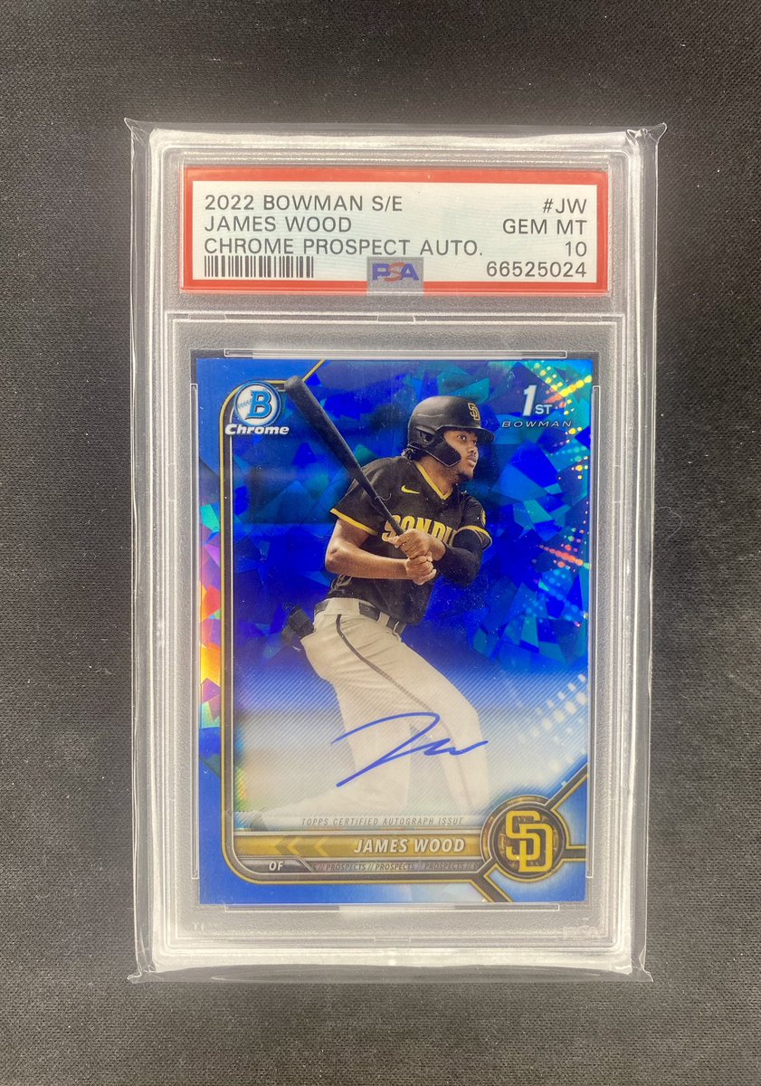 kb_3three's tweet photo. @midwestboxbreak James Wood /499 PSA 10 auto - 950
Sapphire PSA 10 auto - 850 https://t.co/jMsgnYIz4i