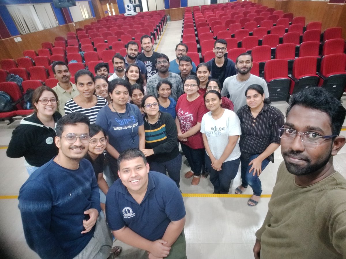 s_ndutta's tweet image. We're all set for our EMBO Cryo-EM workshop, thanks to the dedication of the students from my lab and Vidya's lab—excited to announce our excellent speaker lineup! Take advantage of learning from the leaders in Cryo-EM...
@VidyaMPrasad @MBU_IISc @iiscbangalore