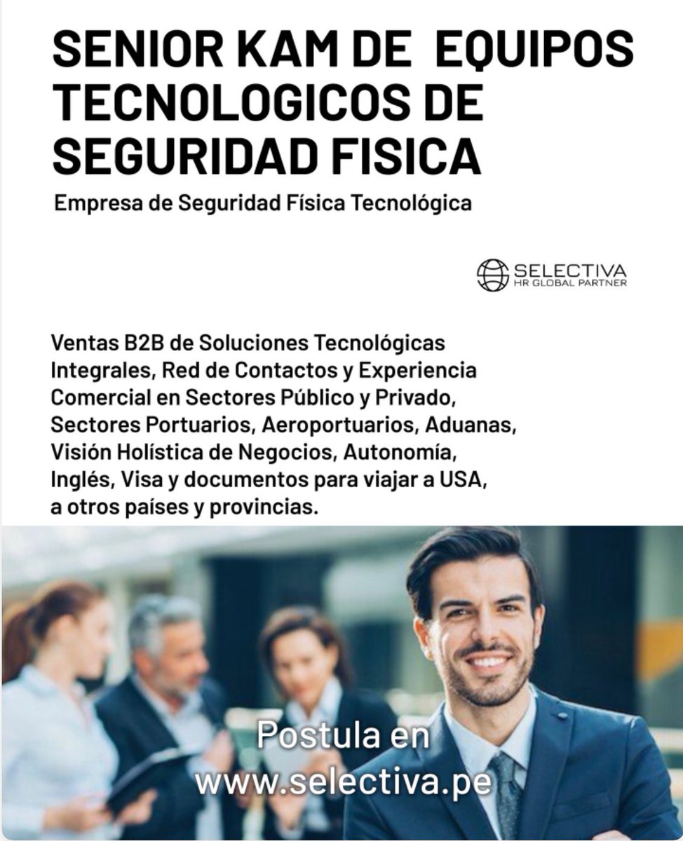 SelectivaDe's tweet photo. Postula en nuestra plataforma https://t.co/1q8MEJHYM0 https://t.co/LXzxah04x4