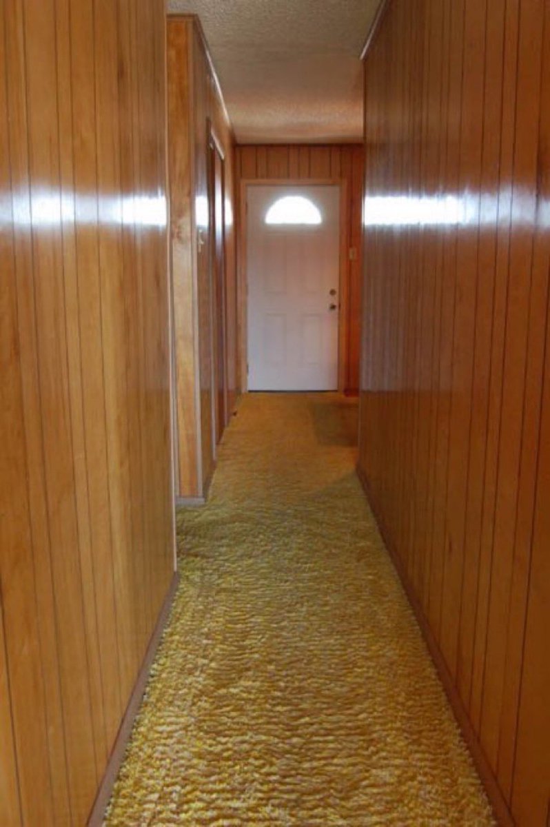 Super70sSports's tweet photo. The 70s just called and said your home doesn’t have enough wood paneling. Not even fucking nearly enough. https://t.co/EL8o7kAFEC