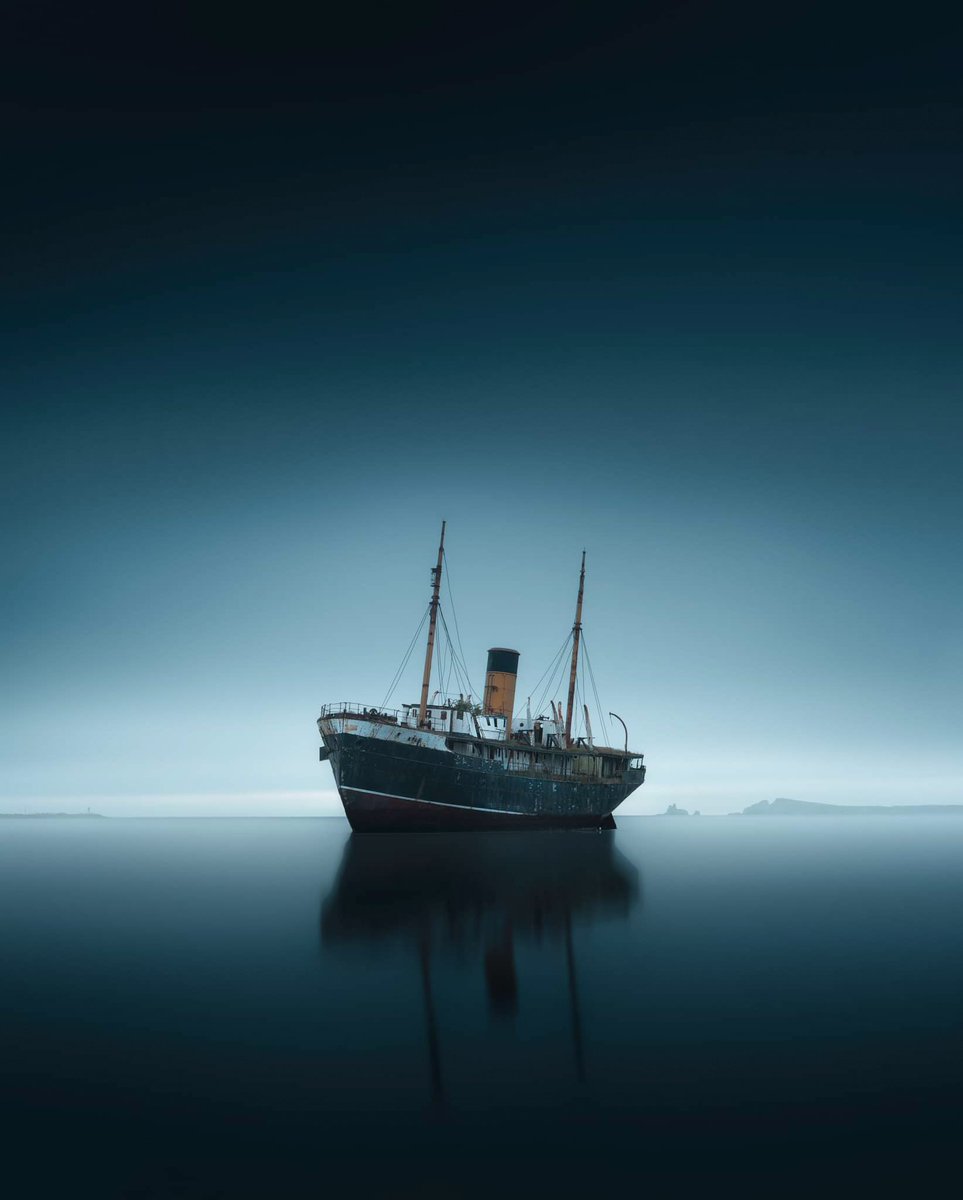 gord_follett's tweet photo. 'Ghost Ship' SS Kyle Harbour Grace Newfoundland. 

#newfoundland #canada https://t.co/EoegRVXuv0
