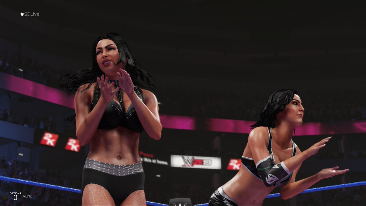 AbsolutionCawzz's tweet image. Miss my mothers 😭 
#WWE2K19