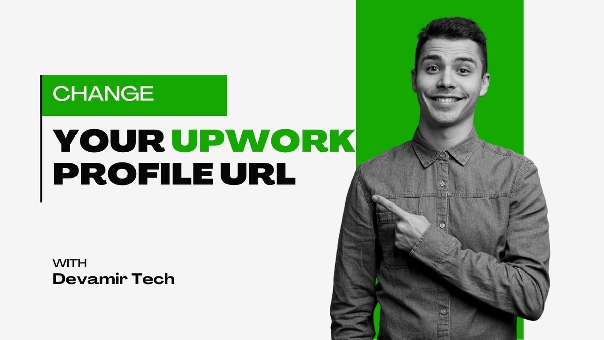 devamir74's tweet image. How to Change Your Upwork Profile URL |
 Upwork Tutorial 2024 | Devamir Tech
-
Link- youtu.be/GMevXSqe1l0

#upwork #upworkprofile #upworkurlchange #devamir74 #development #design #wordpress #wpdevsquad03
 #wpdevsquad #devamirtech