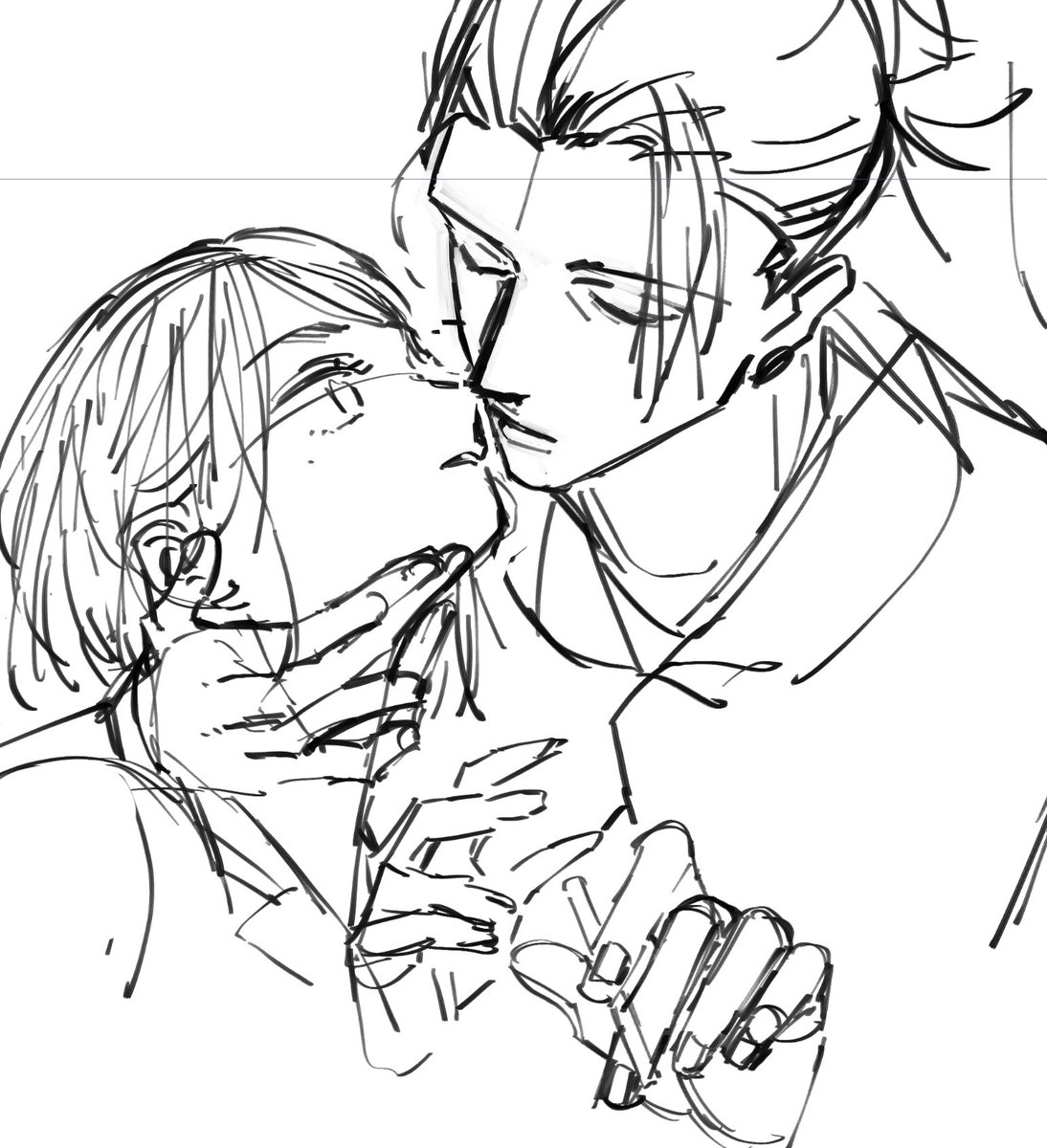 顔が描けない周期に入ってる~~~😂😂
顔っていうか、たぶん表情なんだよな… 