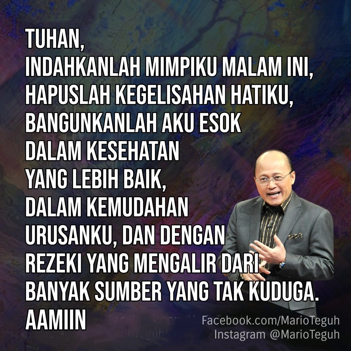 marioteguh's tweet photo. Aamiin ... 🙏💝🙏 https://t.co/c3XCoH6hct