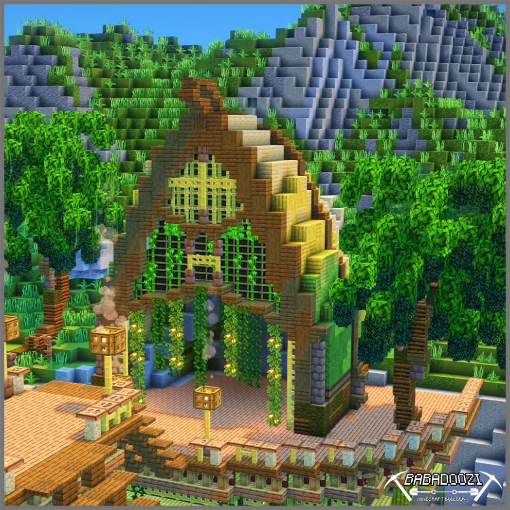 Babadoozi's tweet image. Laguna Villa🌴🏝🛖

🥔🥯Built on the Bakery Server (play.bakery.builders)

Check out my Instagram for more!
instagram.com/babadoozi

#minecraft #minecraftbuilds #minecraftfantasy #minecraftbuild #minecraftdesign #minecraftideas #minecrafthouse