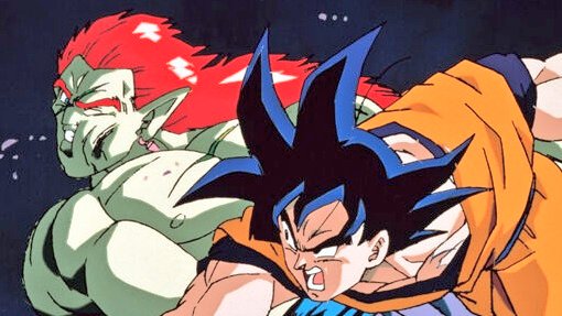 I love the blue highlights on Goku &amp; Gohan's hair from the Bojack movie