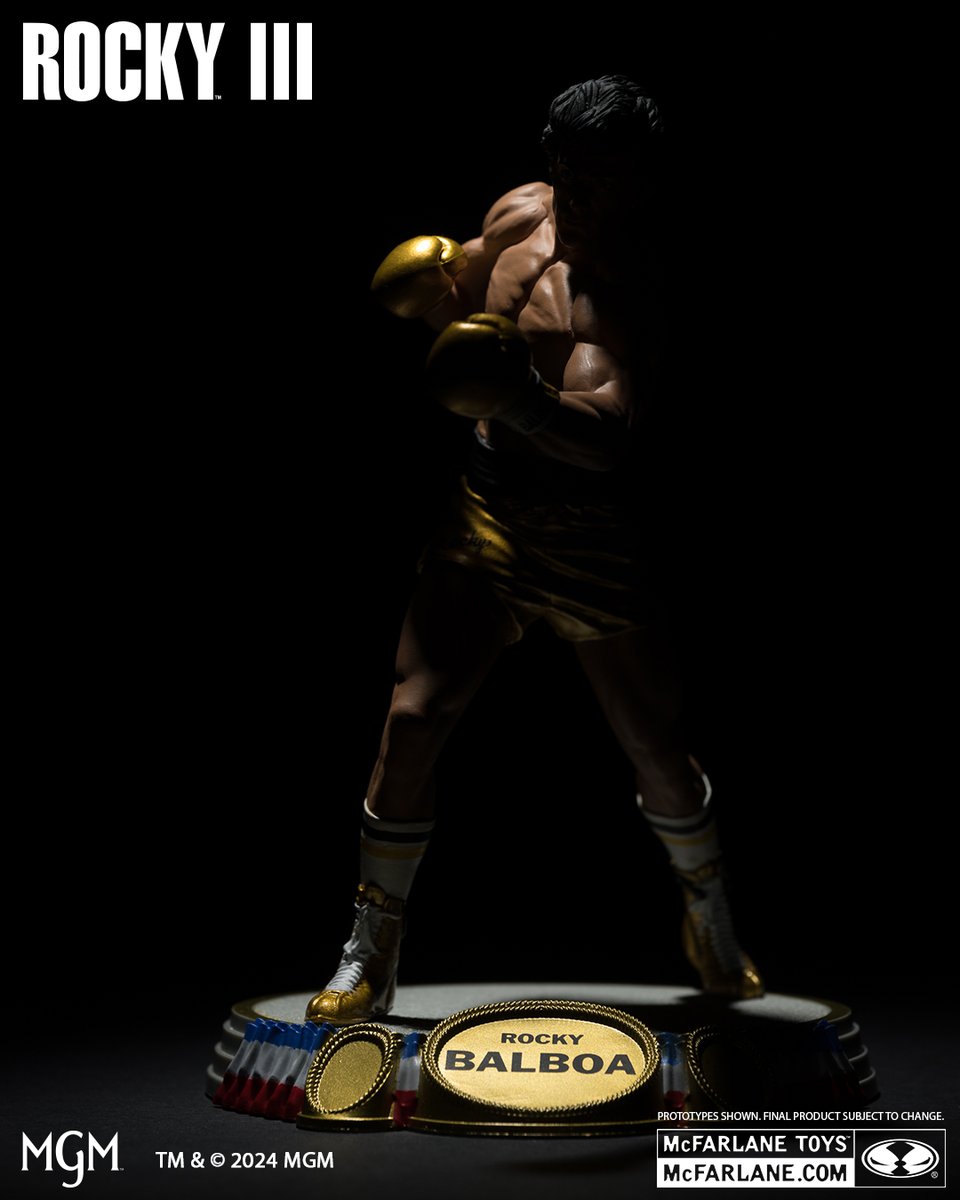mcfarlanetoys's tweet photo. SNEAK PEAK at the next wave of ROCKY 6" scale posed figures based on ROCKY III!
Pre-orders launching early July on https://t.co/9tZgkt4evo, more details to follow.
#McFarlaneToys #Rocky #RockyBalboa #MGM #MovieManiacs https://t.co/de7HzD7f3w