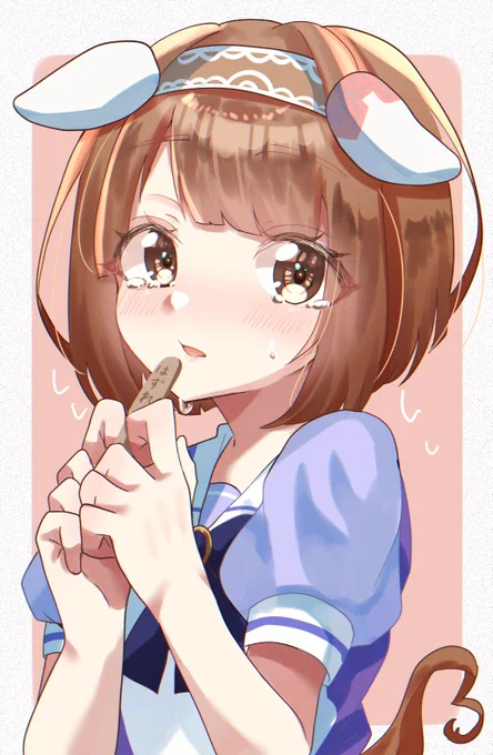 「トレーナーさぁん…外れちまいましたぁ……」#ウマ娘#ユキノビジン 
