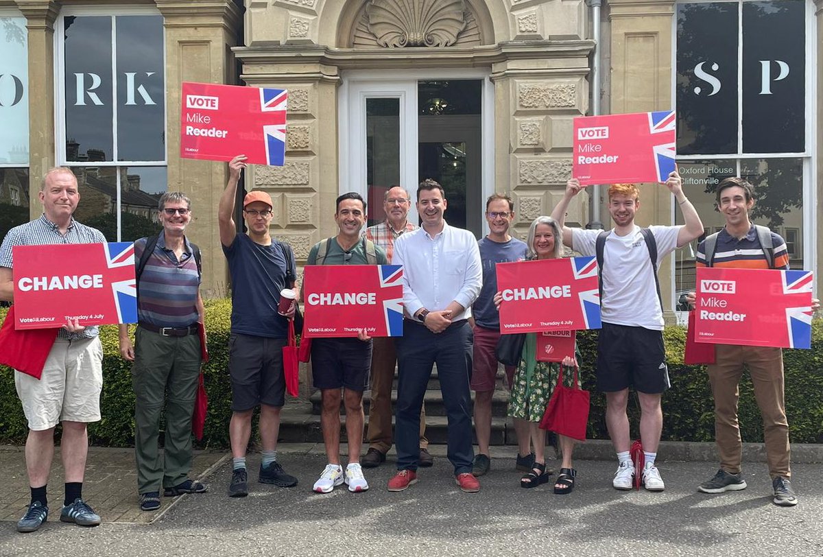 What a beautiful sunny morning in Northampton South with <a href="/mike_reader/">Mike Reader MP</a>