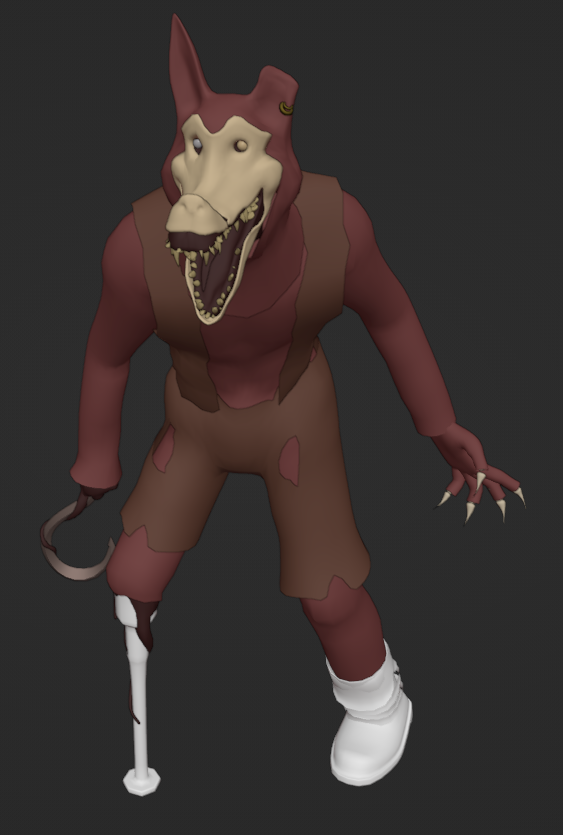 Nightmare Foxy 
#FNAF #fnaf4 #fnafart #3dmodeling #blender
i think i cooked