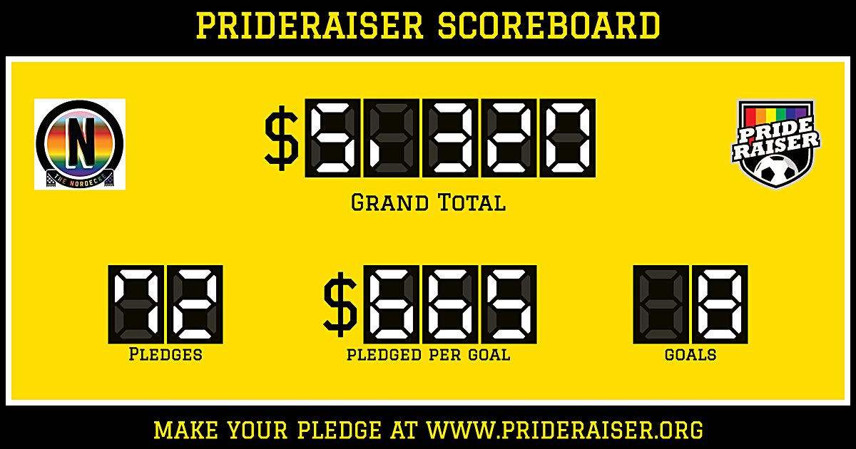 Tonight is the last #Crew96 game for the <a href="/Prideraiser/">Prideraiser 🏳️‍🌈🖤🤎🏳️‍⚧️⚽</a> campaign. Help the <a href="/Nordecke/">The Nordecke ⭐⭐⭐</a> raise money for <a href="/KYCOhio/">Kaleidoscope</a> every time the <a href="/ColumbusCrew/">The Crew</a> score a goal. We’re nearly to $700 a goal. Pledge now. prideraiser.org/campaigns/the-…