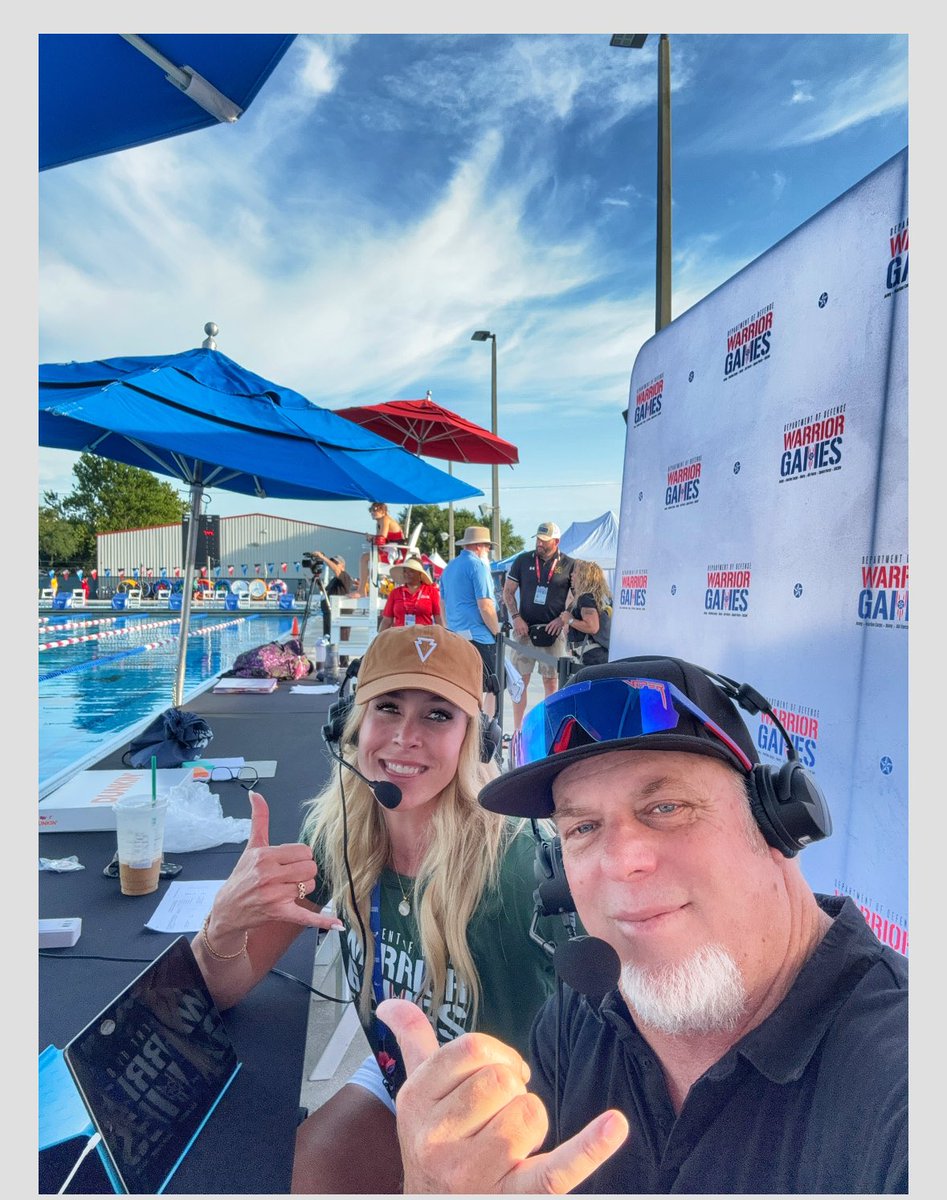 Honored to be back for Department of Defense Warrior Games!