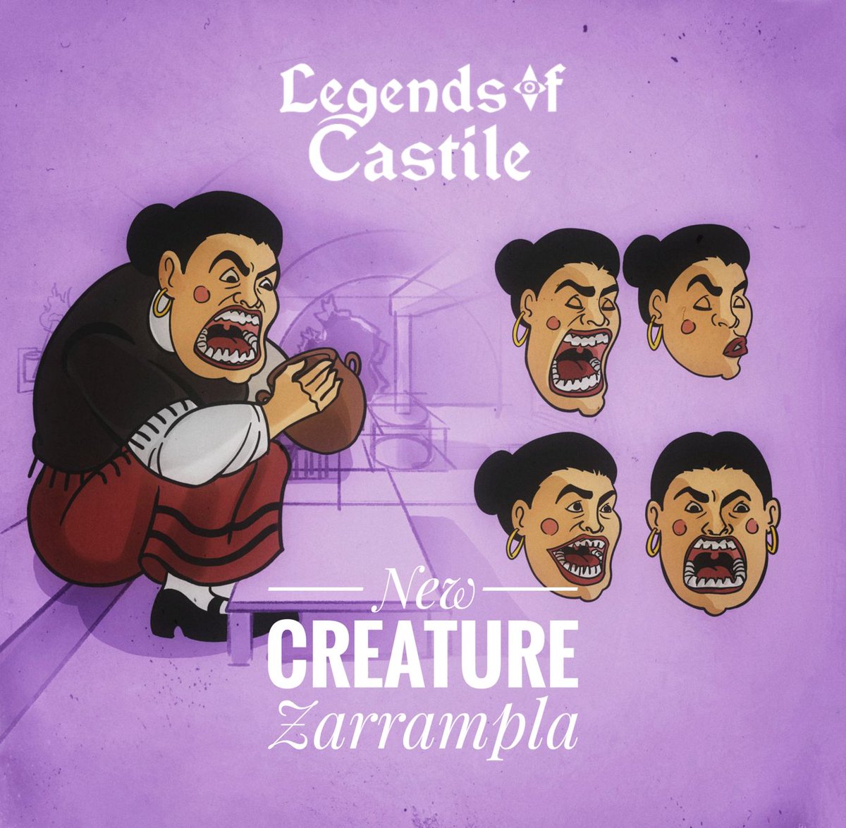 LegendsCastile's tweet photo. **Meet the Zarrampla the female ogre!**
On this #ScreenshotSaturday, discover a new colossal, menacing creature from Legends of Castile! 🐉
How do you think María de Salazar could defeat her? 👹
**Wishlist on Steam now** ! ⏬🔗📝
#LegendsOfCastile #MythicalMonsters 🎮✨ https://t.co/NUeX9LyyUb