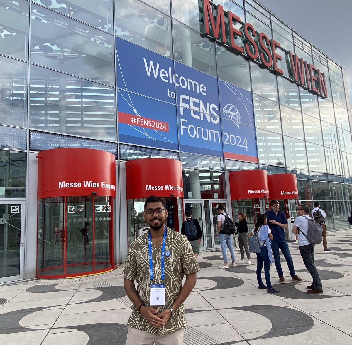 withdebanjan's tweet photo. Had a great time at #FENS2024 ☀️ Vienna. It has been great to meet and talk with people within same field and also outside of my field. Lot of great poster, plenary sessions and symposium. Amazing experience in sunny Vienna. See you in Madrid 🇪🇸 https://t.co/XKSnBRAfBE