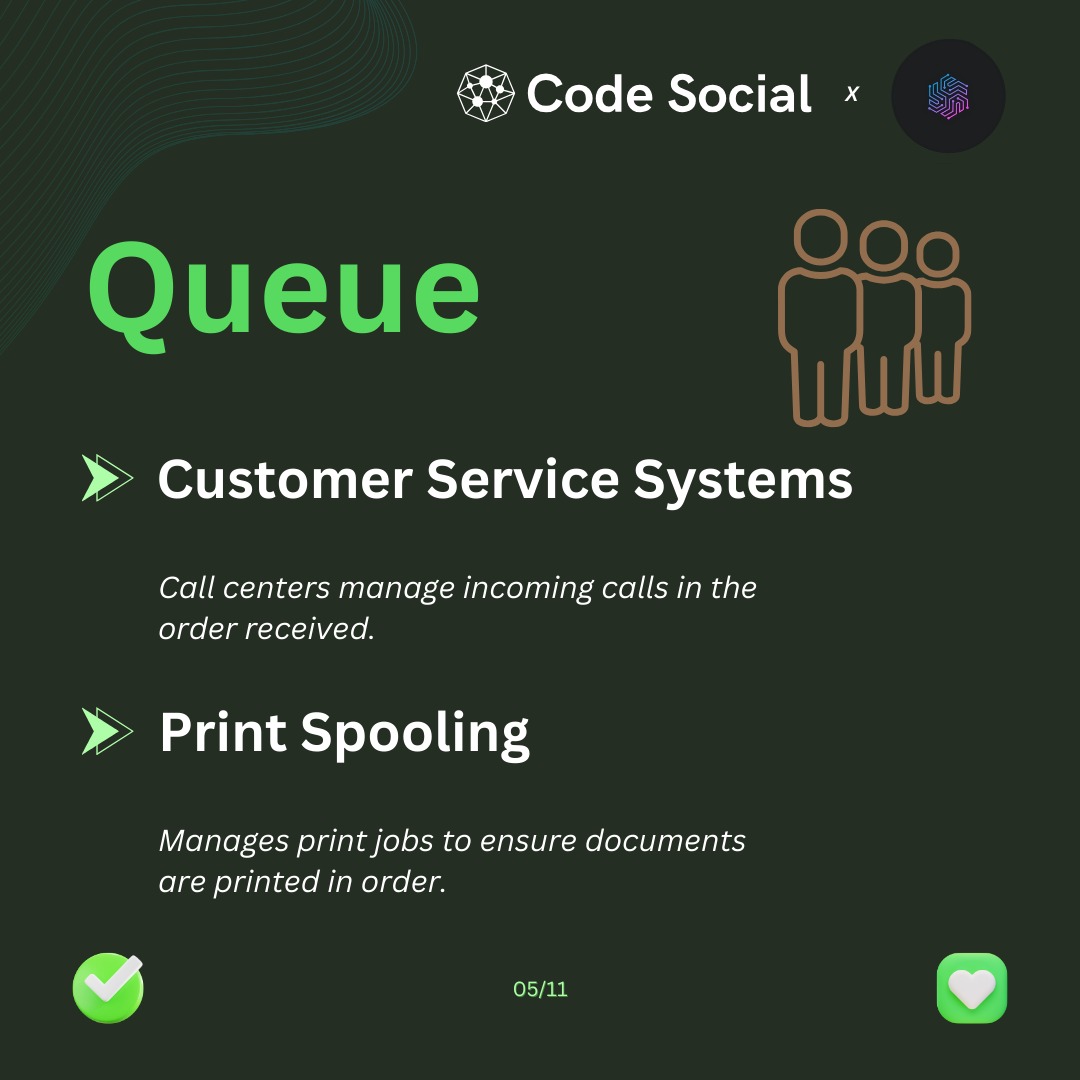 codesocial_tech's tweet image. Data structures: invisible architects of our digital world 🏗️ Shaping tech from coffee shop queues ☕ to social media algorithms 📱
Join Coding Quest Week to explore these fundamental principles!
Register now: bit.ly/questweek
#DataStructures #CodingQuest