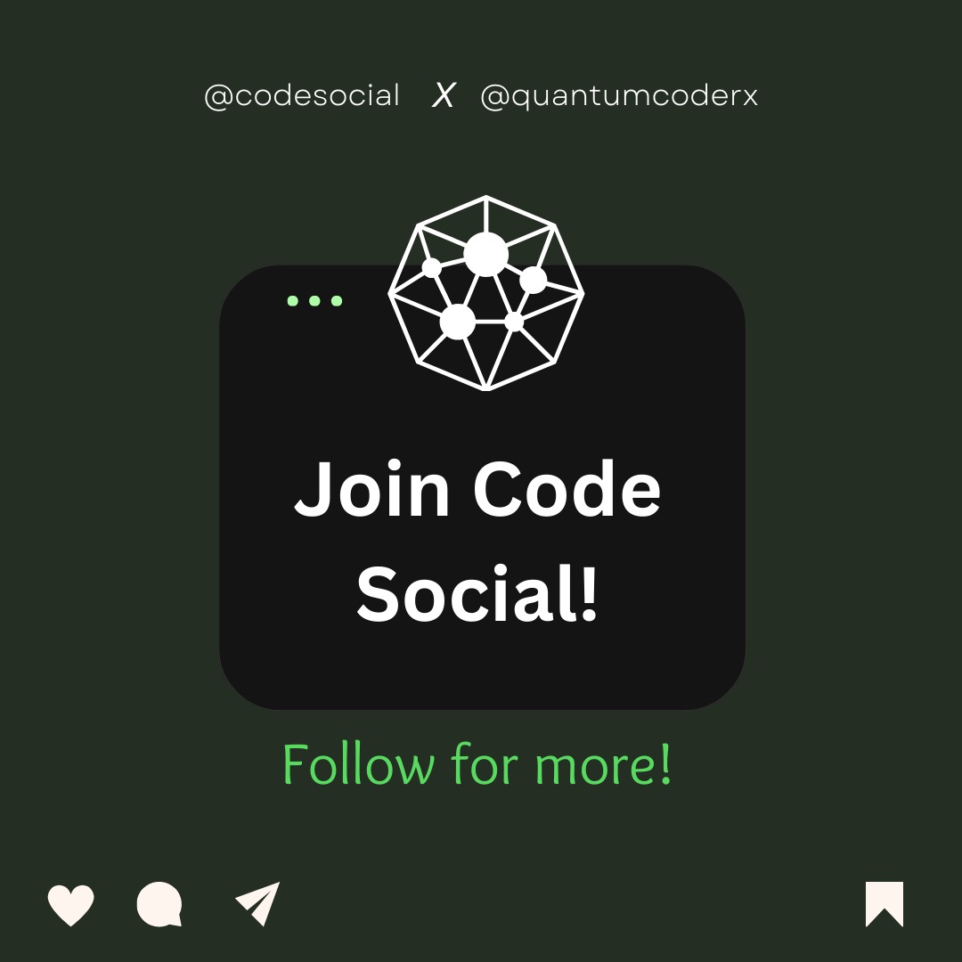 codesocial_tech's tweet image. Data structures: invisible architects of our digital world 🏗️ Shaping tech from coffee shop queues ☕ to social media algorithms 📱
Join Coding Quest Week to explore these fundamental principles!
Register now: bit.ly/questweek
#DataStructures #CodingQuest