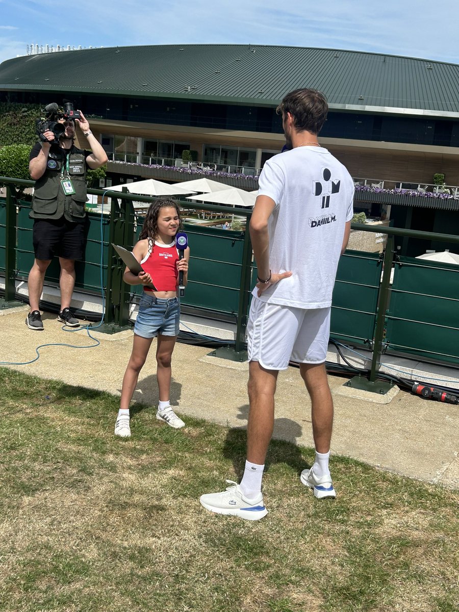 DaniilMedwed's tweet photo. For sure the toughest questions of the day! 😉👍 https://t.co/JlszwkALr2