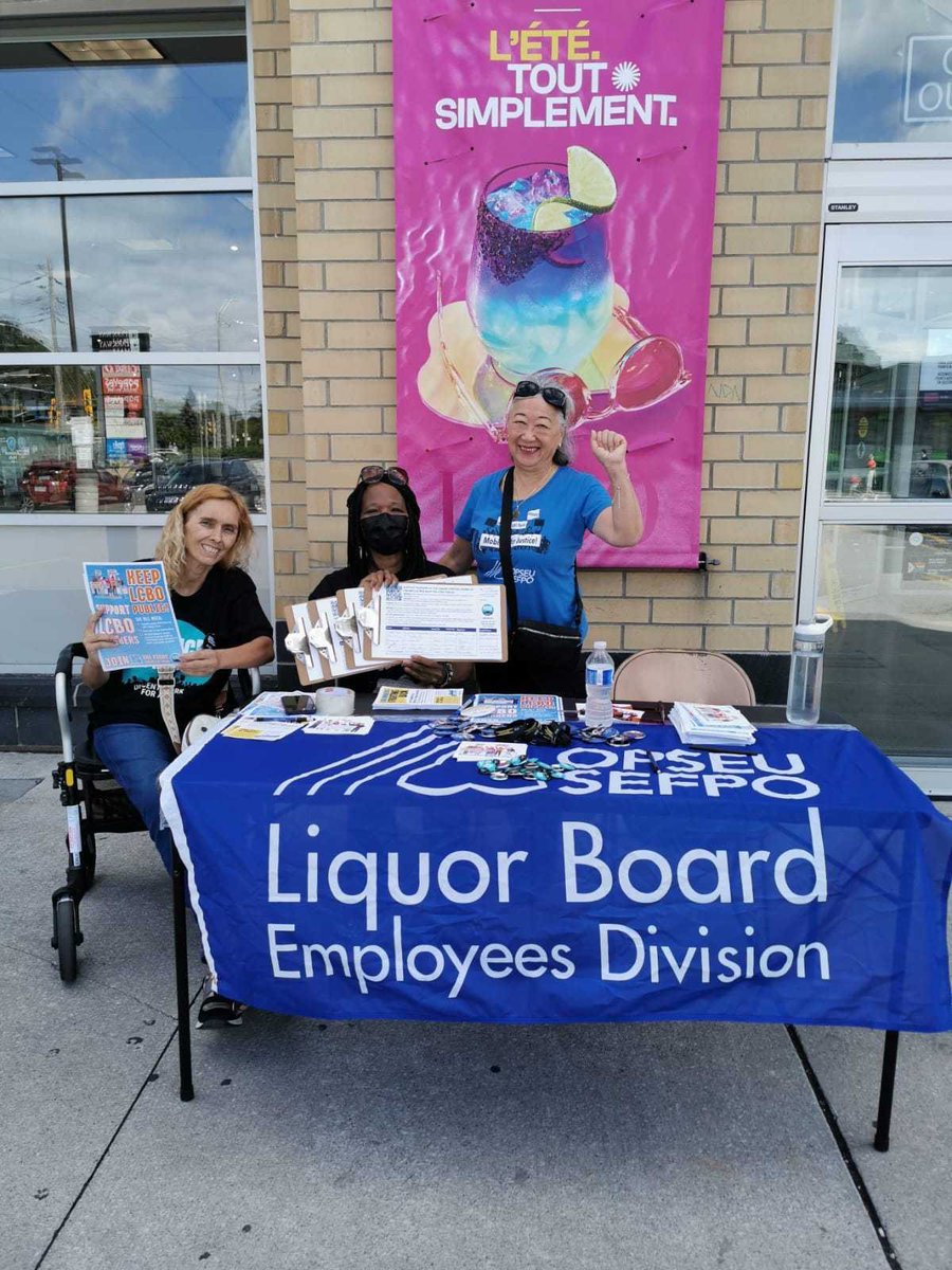 fairwagesnow's tweet photo. 70% of LCBO jobs have been casualized &amp; Ontarians understand why we need to fight for good, full-time jobs in #ONpoli communities.  

Ontarians also understand how much revenue the LCBO in generates for healthcare, education, transit &amp; more. #SupportLCBOworkers #Justice4Workers https://t.co/unijdC9CXo