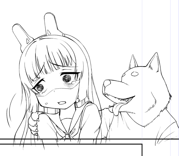 思ったより犬獣人っぽくはなってる…気がする…かもね… 