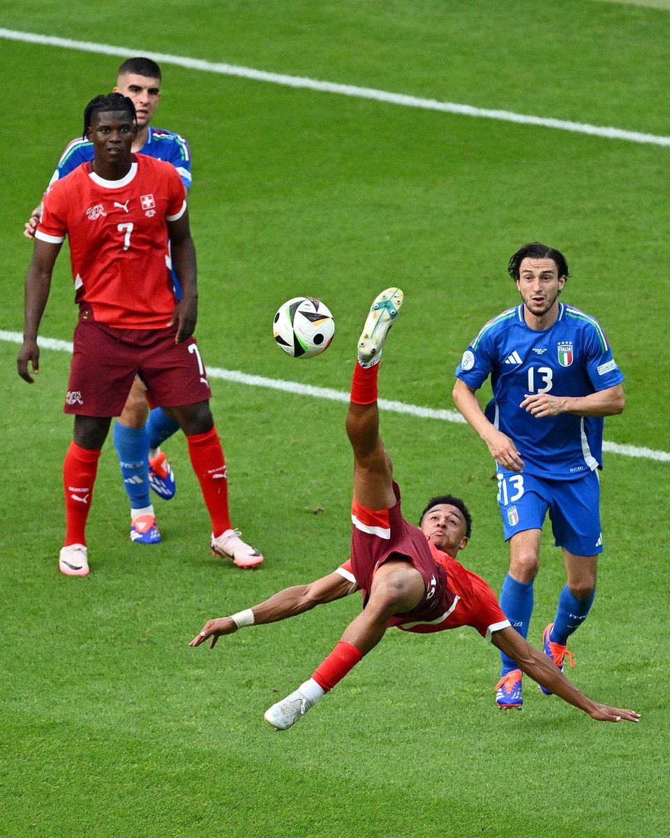 alkassenglish's tweet image. Switzerland are quarter-final bound!
#EURO2024 #SUIITA