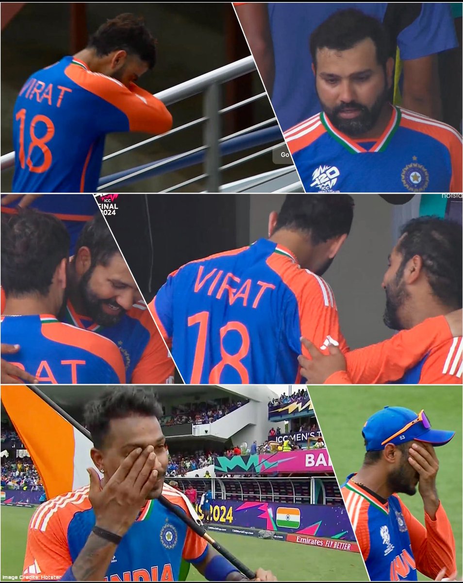 devjoyofgiving's tweet image. #teamindia carrying emotions of 140 million people #congratulations 🏆🏆⁦@ImRo45⁩ ⁦@imVkohli⁩