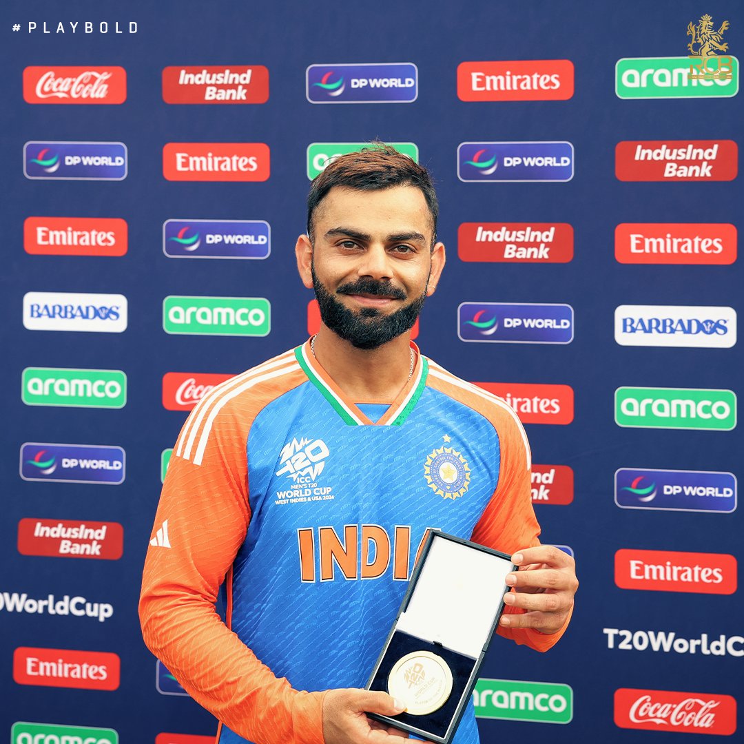 AnkitThacur_'s tweet photo. Indeed, it was God's plan! 🏆

For one final time, King Kohli, Man of the Match, in a T20I. 🥹

#PlayBold #TeamIndia #T20WorldCup #SAvIND https://t.co/c9dxYIUIuQ