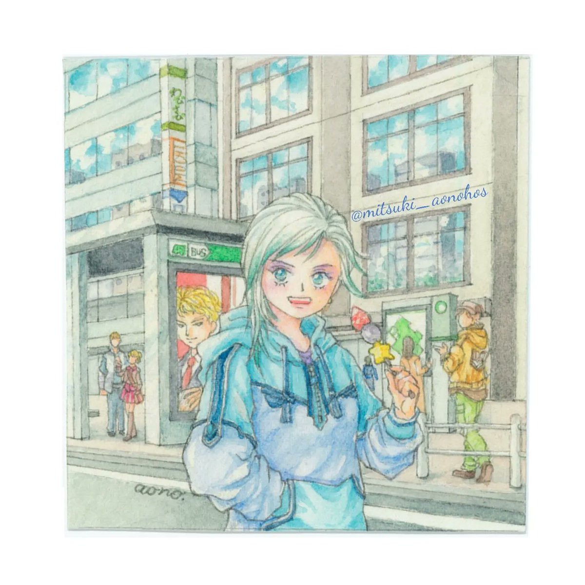 ミニ原画 - Search / X