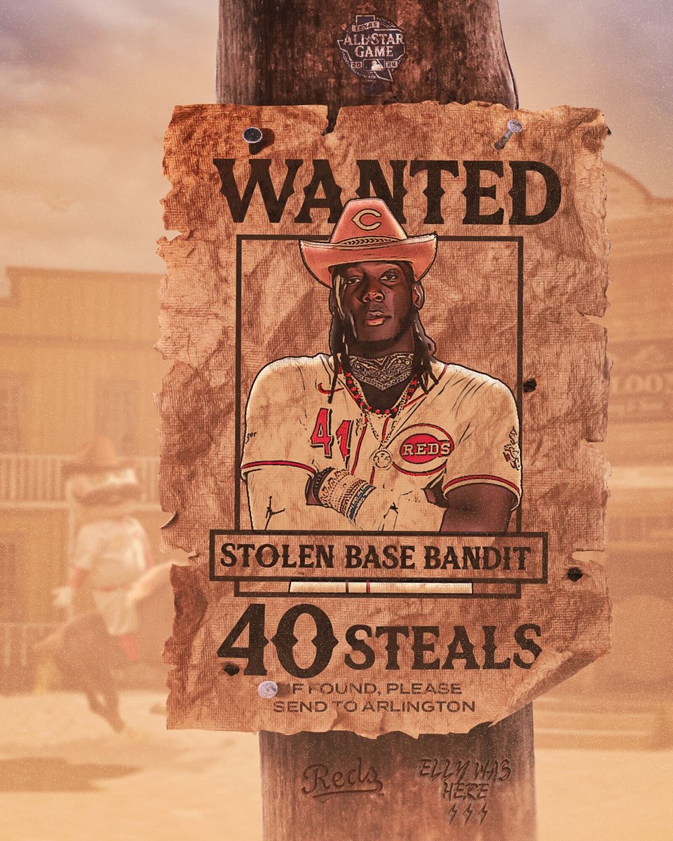 Reds's tweet image. 40 for 44