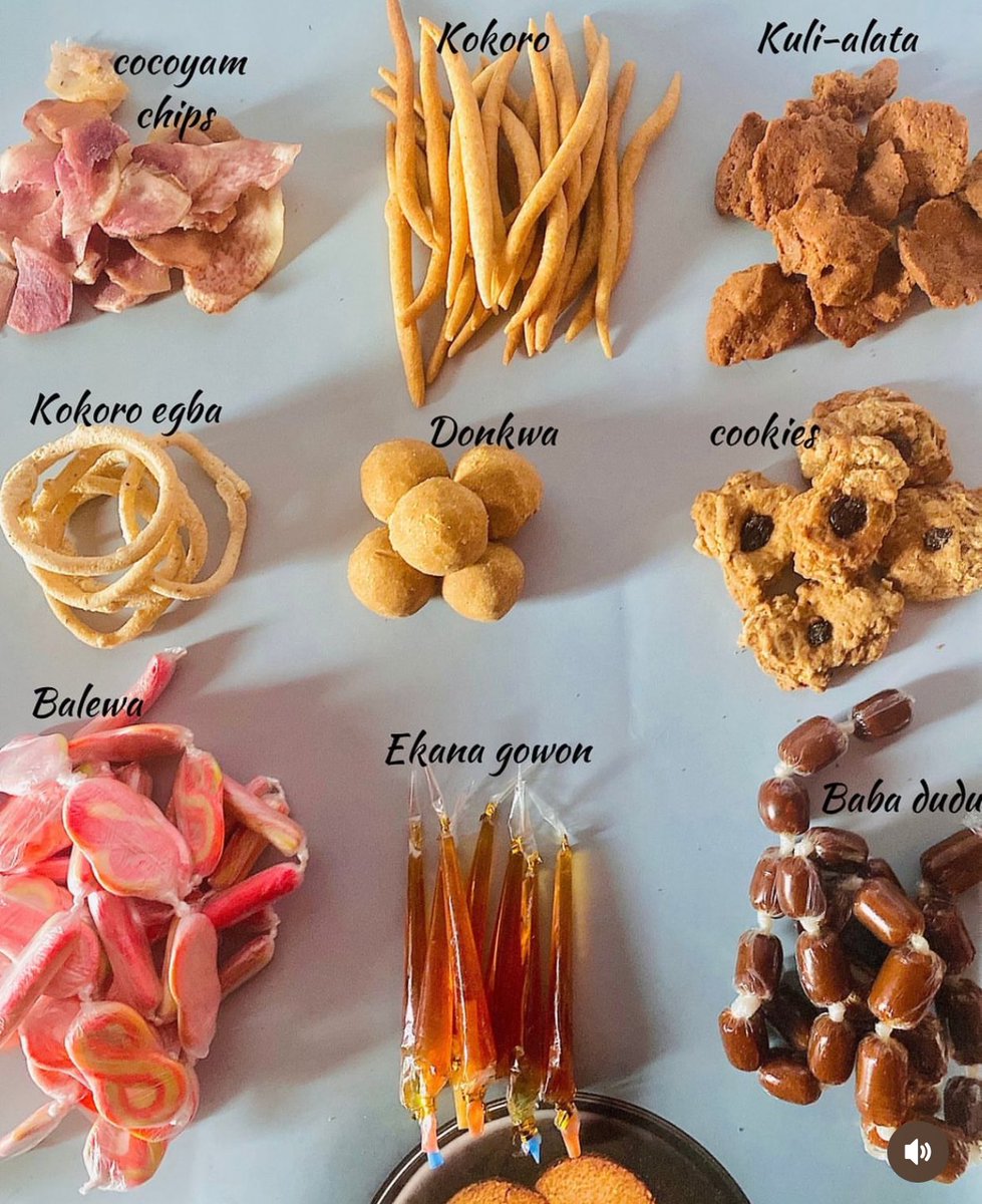 iyalode_ariya's tweet photo. All of these made our childhood sweet 😍😍. 
Jsyk I ate all except for cocoyam and kokoro egba https://t.co/ii690q3VG9