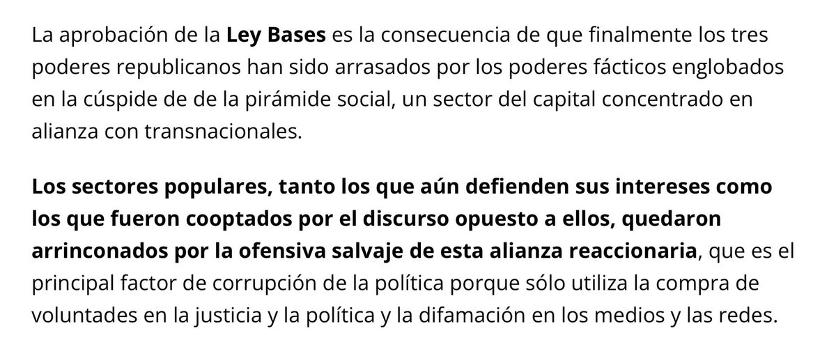 Cristina Kirchner tweet media