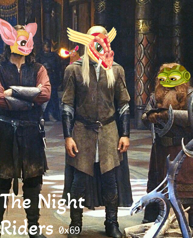 Ging_VII's tweet photo. @shahh Bullish on @NightRiders0x69 
Great narrative + team. 
(this is a meme I made not our official art XD) https://t.co/OIv1iNkzNB